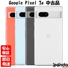 【20日20時からポイントUP! BLACK FRIDAY】【中古品】Google Pixel 7a チャコール スノー シー コーラル 本体 送料無料 Charcoal snow sea coral【楽天モバイル対応】