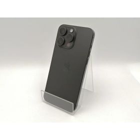 【中古】Apple 国内版 【SIMフリー】 iPhone 15 Pro Max 256GB ブラックチタニウム MU6P3J/A【ECセンター】保証期間1ヶ月【ランクA】