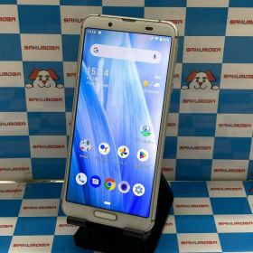 【中古】即日発送可AQUOS sense3 64GB シルバーホワイト SH-M12 SIMフリー
