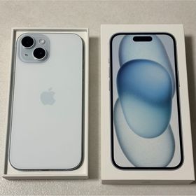 アイフォーン(iPhone)のiPhone15 128GB ブルー SIMフリー(スマートフォン本体)