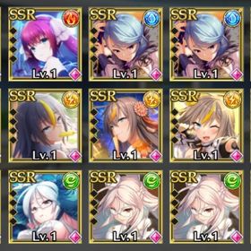 初期アカウント SSR×61(限定×5) 石40万個以上 SSRチケット21枚 | とのフラ(Deep One 虚無と夢幻のフラグメント)のアカウントデータ、RMTの販売・買取一覧