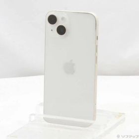 〔中古品〕 iPhone14 128GB スターライト MPUQ3J／A SIMフリー【377】