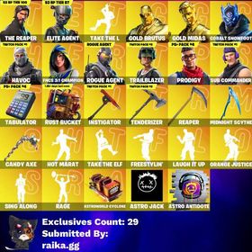 【メアド譲渡可能】トレイルブレイザー｜エリートエージェント｜コバルトスノーフット | フォートナイト(Fortnite)のアカウントデータ、RMTの販売・買取一覧