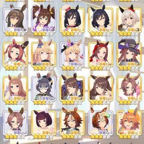 【値段相談多少可】ウマ娘 引退 人権 サポカ 完凸 廃課金 | ウマ娘のアカウントデータ、RMTの販売・買取一覧