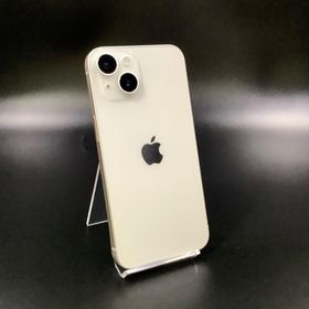 アップル(Apple)の【全額返金保証】【最速発送】Apple iPhone iPhone 14 128GB スターライト Softbank SIMフリー 動作確認済(スマートフォン本体)