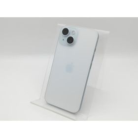 【中古】Apple 国内版 【SIMフリー】 iPhone 15 512GB ブルー MTMX3J/A【中野】保証期間１ヶ月【ランクC】