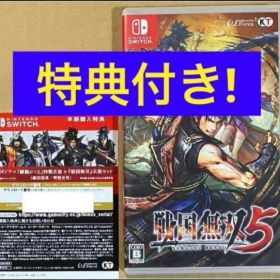 使用可能早期購入特典付 戦国無双5 ニンテンドースイッチ 動作確認済
