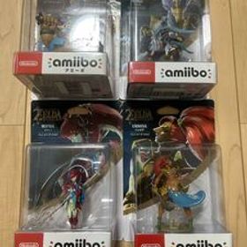 amiibo ゼルダの伝説 amiibo ゼルダの伝説 ブレスオブザワイルド 四人の英傑 セット 未開封
