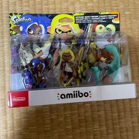 新品未開封 amiiboトリプルセット インクリング イエローオクトリング ブルー コジャケ スプラトゥーン アミーボ