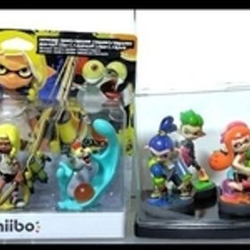 【箱有】レア物スプラトゥーン amiibo ガール イカ オレンジ ネオピンク Nintendo