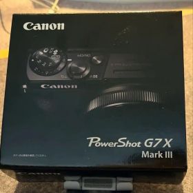 新品Canon PowerShot G7 X Mark III シルバー