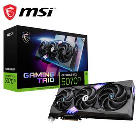 MSI｜エムエスアイ MSI GeForce RTX 5070 Ti 16G GAMING TRIO OC / PCI Express 5.0 グラフィックスボード RTX5070TI16GGAMING