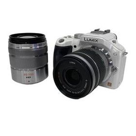 Panasonic DMC-G5W H-FS014042 H-FS45150 LUMIX ダブル ズーム レンズ キット 一眼 ミラーレス カメラ ジャンク F10484274