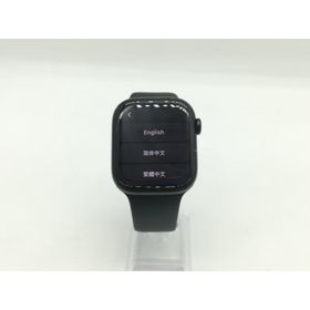 【中古】Apple Watch Series10 42mm GPS ジェットブラックアルミニウムケース/ブラックスポーツバンド (M/L) MWWF3J/A【OSU301】保証期間１ヶ月【ランクB】