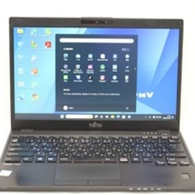 中古 フルHD 13.3型 Fujitsu LIFEBOOK U939A Windows11 第8世代 i5-8365u 8GB 128GB-SSD カメラ 無線 Office付き 中古パソコン 管:1703k