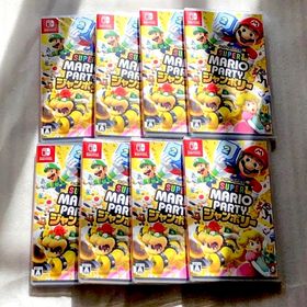 Switch スーパー マリオパーティ ジャンボリー シュリンク付き 8枚セット(家庭用ゲームソフト)