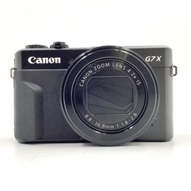 キヤノン(Canon)の【全額返金保証】【最速発送】Canon コンパクトデジタルカメラ PowerShot G7 X Mark II 超美品 動作確認済(コンパクトデジタルカメラ)