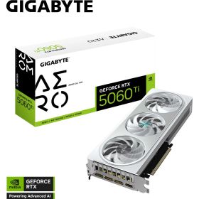 GIGABYTE｜ギガバイト GIGABYTE GeForce RTX 5060 Ti AERO OC 16G / PCI Express 5.0 グラフィックスボード GV-N506TAERO OC-16GD