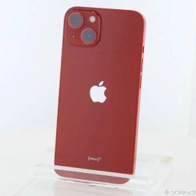 〔中古品〕 iPhone13 128GB プロダクトレッド MLNF3J／A SIMフリー【251】