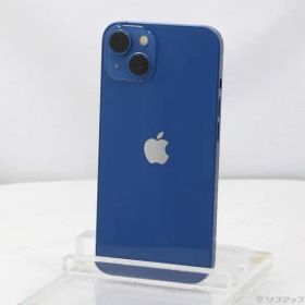 〔中古品〕 iPhone13 128GB ブルー MLNG3J／A SIMフリー【305】