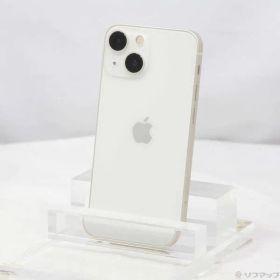 〔中古品〕 iPhone13 mini 128GB スターライト MLJE3J／A SIMフリー【377】