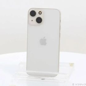 〔中古品〕 iPhone13 mini 256GB スターライト MLJK3J／A SIMフリー【349】