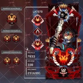 👑【PS/PC最強コスパ代行】特別価格で受付中！総実績999↑ | APEX Legendsの代行、RMTの販売・買取一覧