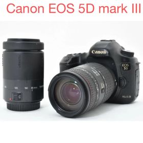 一眼レフカメラ Canon EOS 5D mark IIIダブルレンズセット