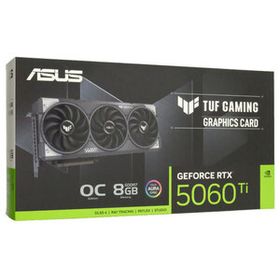 【ブラックフライデー！ポイント３倍！11/25-11/30！】ASUS製グラボ TUF-RTX5060TI-O8G-GAMING PCIExp 8GB [管理:1000030883]