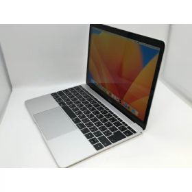 【中古】Apple MacBook 12インチ CTO (Mid 2017) シルバー Core m3 (1.2G)/16G/256G(SSD)/intel HD 615【京都】保証期間1ヶ月【ランクB】