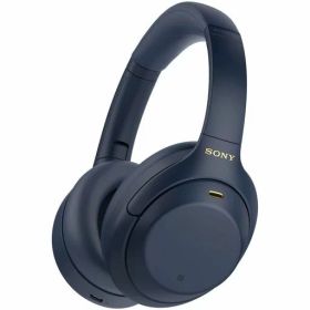 ソニーワイヤレスノイズキャンセリングヘッドホンWH-1000XM4:LDAC/AmazonAlexa搭載/Bluetooth/ハイレゾ最大30時間連続再生密閉型/WH-1000XM4LMミッドナイトブルー普通