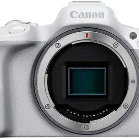 【送料無料】Canon 5812C001 ミラーレスカメラ EOS R50・ボディー （ホワイト）【在庫目安:お取り寄せ】| カメラ ミラーレスデジタル一眼レフカメラ 一眼レフ カメラ デジタル一眼カメラ
