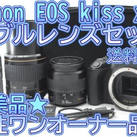 ★美品⑧★ハロウィンSALE★ Canon EOS Kiss x9 ダブルレンズ