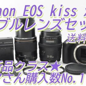 ◆新品級⑥◆クリスマスSALE◆ Canon EOS Kiss x9 ダブル