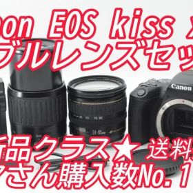 ◆新品級⑥◆大SALE中◆ Canon EOS Kiss x9 ダブルレンズ