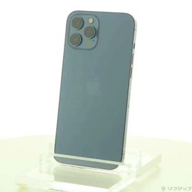〔中古品〕 iPhone12 Pro Max 128GB パシフィックブルー MGCX3J／A SoftBank【258】
