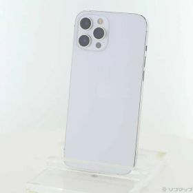 〔中古品〕 iPhone12 Pro Max 256GB シルバー MGD03J／A SIMフリー【377】
