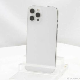 〔中古品〕 iPhone12 Pro Max 128GB シルバー MGCV3J／A SIMフリー【377】