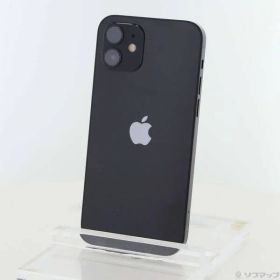 〔中古品〕 iPhone12 128GB ブラック MGHU3J／A SIMフリー【377】