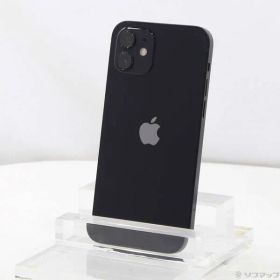 〔中古品〕 iPhone12 128GB ブラック MGHU3J／A SIMフリー【262】
