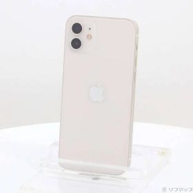 〔中古品〕 iPhone12 256GB ホワイト MGJ13J／A SIMフリー【276】