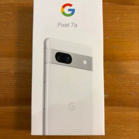美品 Google Pixel 7a ホワイト 本体 128GB
