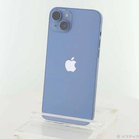 〔中古品〕 iPhone14 Plus 256GB ブルー MQ4Q3J／A SIMフリー【198】