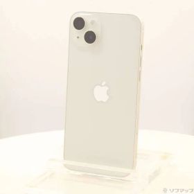 〔中古品〕 iPhone14 Plus 128GB スターライト MQ4D3J／A SIMフリー【262】