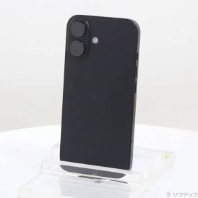 〔中古品〕 iPhone16 128GB ブラック MYDQ3J／A SIMフリー【297】