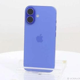 〔中古品〕 iPhone16 128GB ウルトラマリン MYDU3J／A SIMフリー【352】