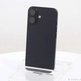 〔中古品〕 iPhone16 256GB ブラック MYDW3J／A SIMフリー【349】