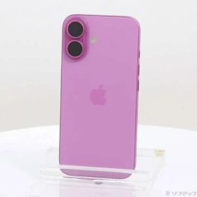 〔中古品〕 iPhone16 256GB ピンク MYDY3J／A SIMフリー【198】