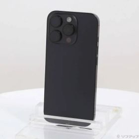 〔中古品〕 iPhone16 Pro 128GB ブラックチタニウム MYMV3J／A SIMフリー【368】