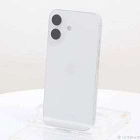 〔中古品〕 iPhone16 512GB ホワイト MYE33J／A SIMフリー【377】